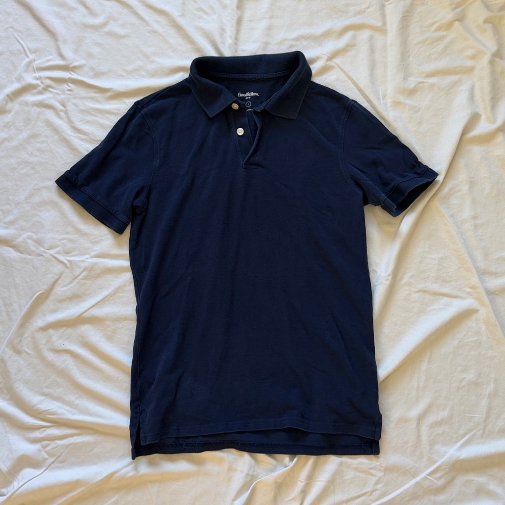 Goodfellow & Co Dark Blue Polo Shirt